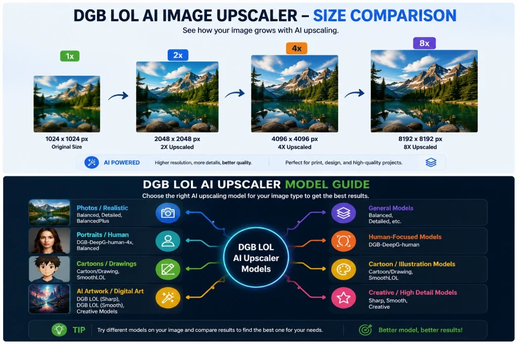DGB LOL Upscaler Models