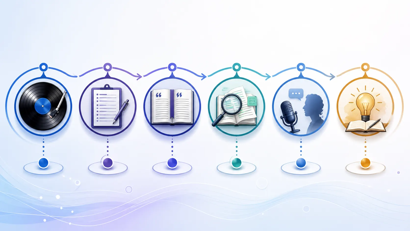 Research workflow for checking lyrics meaning with multiple reliable music sources