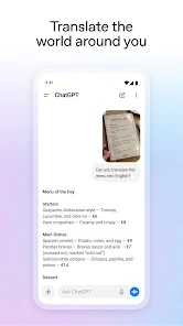 ChatGPT screenshot